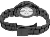 Shop Seiko Presage Sharp Edged Series Black Dial Black Steel Strap Watch For Men - SPB229J1 in USA