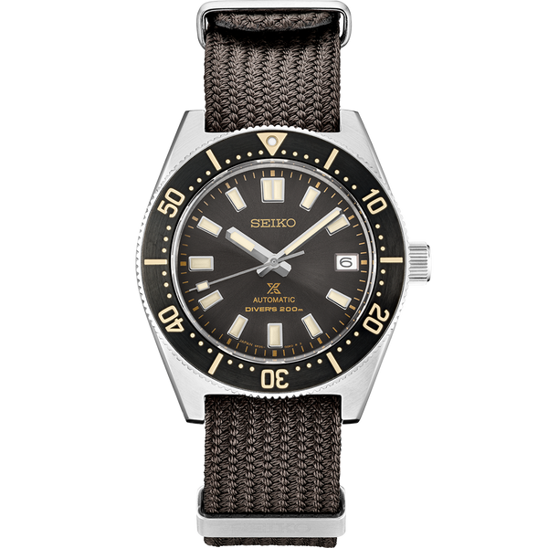 Seiko Prospex 1965 Diver’s Re-Interpretation Automatic Black Dial Brown NATO Strap Watch For Men - SPB239J1