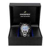 Seiko Prospex Glacier Save the Ocean Green Dial Silver Steel Strap Watch For Men - SPB297J1