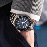 Seiko Prospex Glacier Save the Ocean Green Dial Silver Steel Strap Watch For Men - SPB297J1 Buy Now By Seiko