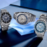 Seiko Prospex Glacier Save the Ocean Green Dial Silver Steel Strap Watch For Men - SPB297J1 Buy Now By Seiko