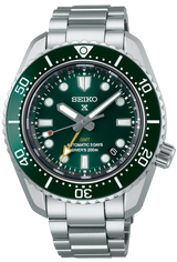 Shop Seiko Prospex 140th Anniversary Limited Divers Green Dial Silver Steel Strap Watch For Men - SPB207J1 in USA