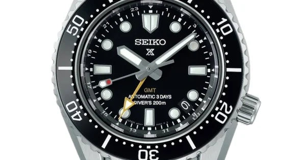 Seiko Prosprex Dark Depths GMT Automatic Black Dial Silver Steel Strap Watch For Men - SPB383J1 Buy Now By Seiko
