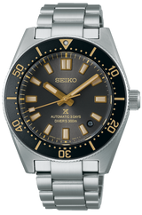 Shop Seiko Prospex 55th Anniversary Edition Brown Dial Silver Steel Strap Watch For Men - SPB145J1 in USA