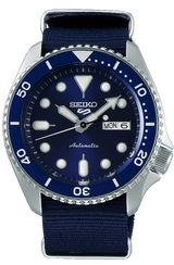 Seiko 5 Sports Automatic SKX Blue Dial Blue NATO Strap Watch For Men - SRPD51K2 Buy Now By Seiko