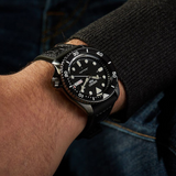 Seiko 5 Sport Automatic Black Dial Black Silicone Strap Watch For Men - SRPD65K3 Buy Now By Seiko