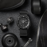 Seiko 5 Sports Automatic Black Dial Black NATO Strap Watch For Men - SRPD79K1 Buy Now By Seiko