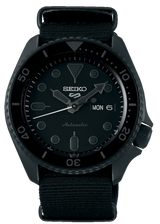 Seiko 5 Sports Automatic Black Dial Black NATO Strap Watch For Men - SRPD79K1 Buy Now By Seiko