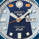 Shop Seiko 5 Sports Honda Super Cub Limited Edition Blue Dial Two Tone NATO Strap Watch For Men - SRPK37K1 in USA