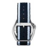 Shop Seiko 5 Sports Honda Super Cub Limited Edition Blue Dial Two Tone NATO Strap Watch For Men - SRPK37K1 in USA