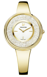 Swarovski Crystalline Bracelet White Dial Gold Steel Strap Watch for Women - 5269253 Buy Now By Swarovski