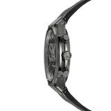Shop Salvatore Ferragamo Sapphire Chrono Black Dial Black Rubber Strap Watch for Men - SFME00621 in USA