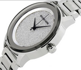 Michael Kors Kinley Diamond Pave Silver Dial Silver Steel Strap Watch for Women - MK5996 Buy Now By Michael Kors