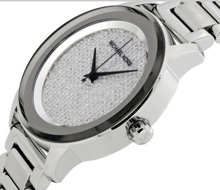 Michael Kors Kinley Diamond Pave Silver Dial Silver Steel Strap Watch for Women - MK5996 Buy Now By Michael Kors
