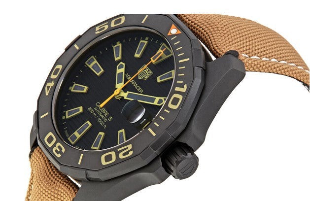 Tag Heuer Aquaracer Black Dial Watch for Men - WAY208C.FC6383 Buy Now By Tag Heuer