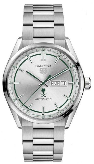 Tag Heuer Carrera Automatic Silver Dial Silver Steel Strap Watch for Men - WBN2015.EB0283 Buy Now By Tag Heuer