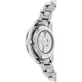 Shop Seiko Presage Sharp Edged Series GMT Green Dial Silver Steel Strap Watch For Men - SPB219J1 in USA