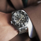 Seiko Prospex 1965 Modern Re Interpretation Automatic Black Dial Silver Steel Strap Watch For Men - SPB143J1 Buy Now By Seiko