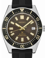 Shop Seiko Prospex 1965 Diver's Modern Re-Interpretation Automatic Brown Dial Black Rubber Strap Watch For Men - SPB147J1 in USA