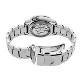 Seiko 5 Sports SKX Midi Automatic Teal Dial Silver Steel Strap Watch For Men - SRPK33K1