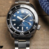 Shop Seiko Prospex Sea Automatic Diver Green Dial Silver Steel Strap Watch For Men - SPB187J1 in USA