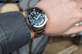 Shop Seiko Prospex Sea Automatic Diver Green Dial Silver Steel Strap Watch For Men - SPB187J1 in USA