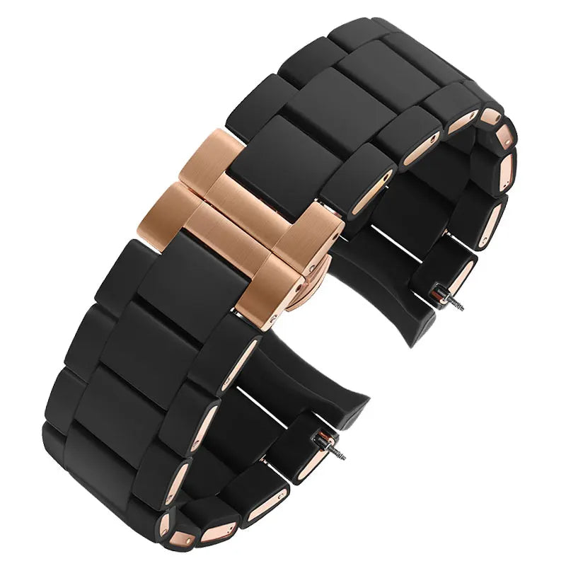 Emporio Armani Sportivo Quartz Black Dial Black Steel Strap Watch For Men - AR8023 Buy Now By Emporio Armani