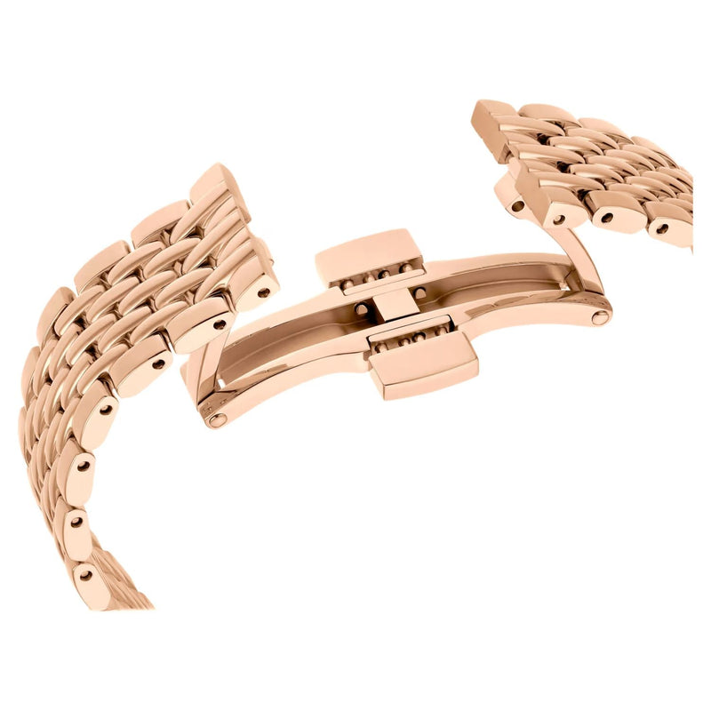 Swarovski Crystalline Wonder Silver Dial Rose Gold Steel Strap Watch for Women - 5656911 Buy Now By Swarovski