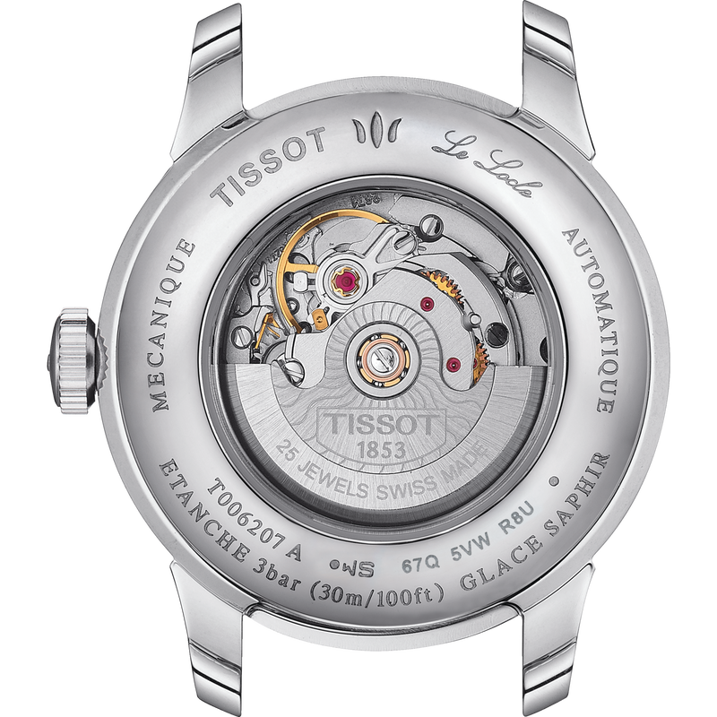Tissot Le Locle Automatic Lady Silver Dial Silver Steel Strap Watch For Women - T006.207.11.036.00 Buy Now By Tissot