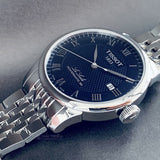 Tissot Le Locle Powermatic 80 Blue Dial Silver Steel Strap Watch For Men - T006.407.11.043.00 Buy Now By Tissot
