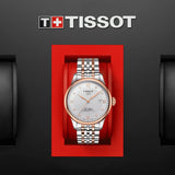 Tissot T Classic Le Locle Powermatic 80 Silver Dial Two Tone Steel Strap Watch For Men - T006.407.22.036.00 Buy Now By Tissot
