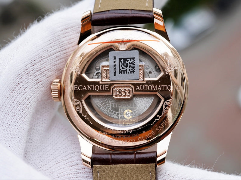 Tissot Le Locle Powermatic 80 Silver Dial Brown Leather Strap Watch For Men - T006.407.36.033.00 Buy Now By Tissot