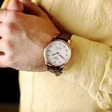 Tissot Le Locle Powermatic 80 Silver Dial Brown Leather Strap Watch For Men - T006.407.36.033.00 Buy Now By Tissot