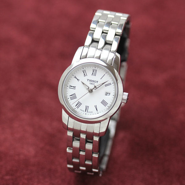Tissot T Classic Dream White Dial Silver Steel Strap Watch For Men - T033.210.11.013.00 Buy Now By Tissot