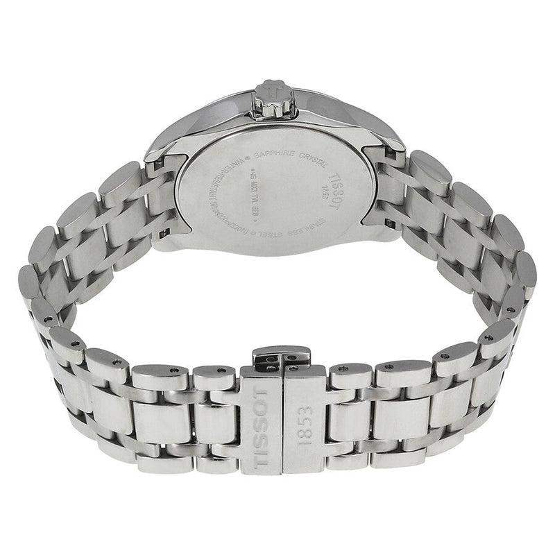 Tissot T Trend Couturier Lady Black Dial Silver Steel Strap Watch For Women - T035.210.11.051.00 Buy Now By Tissot