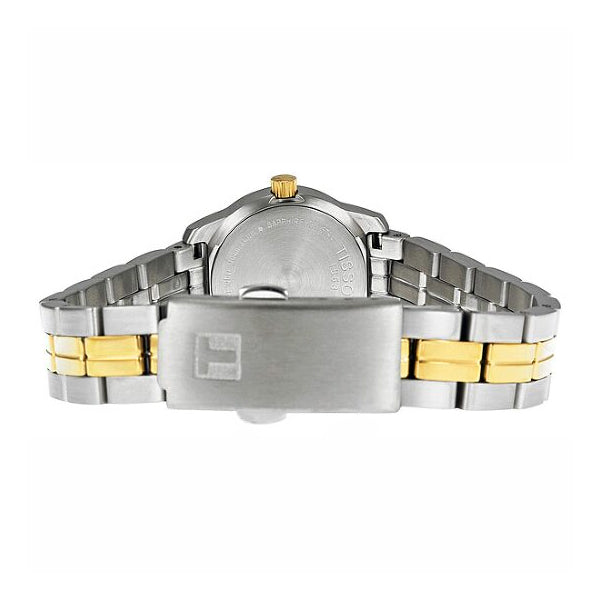 Tissot T Classic PR100 White Dial Two Tone Steel Strap Watch For Women - T049.210.22.032.00 Buy Now By Tissot