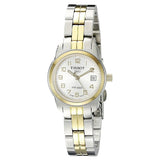 Tissot T Classic PR100 White Dial Two Tone Steel Strap Watch For Women - T049.210.22.032.00 Buy Now By Tissot