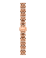 Tissot T Lady Lovely Silver Dial Rose Gold Steel Strap Watch For Women - T058.009.33.031.01 Buy Now By Tissot