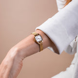 Tissot Lovely Square Lady Quartz Rose Gold Dial Rose Gold Mesh Bracelet Watch For Women - T058.109.33.456.00 Buy Now By Tissot