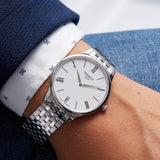 Tissot T Classic Tradition 5.5 White Dial Watch For Men - T063.409.11.018.00 Buy Now By Tissot