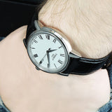 Tissot T Classic Carson White Dial Brown Leather Strap Watch For Women - T085.210.16.013.00 Buy Now By Tissot
