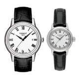 Tissot T Classic Carson White Dial Brown Leather Strap Watch For Women - T085.210.16.013.00 Buy Now By Tissot