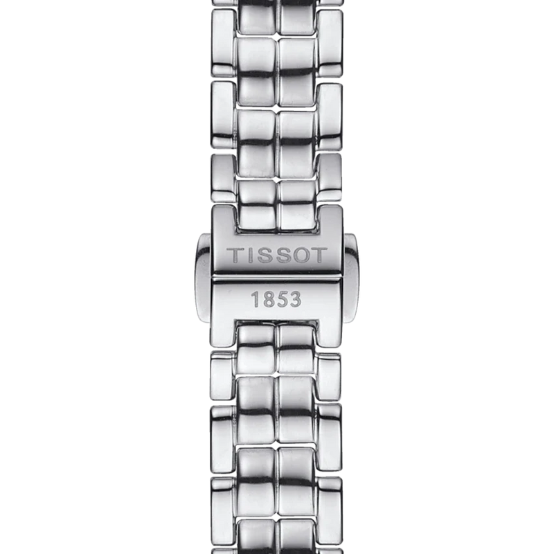 Tissot T Trend Flamingo Black Dial Silver Steel Strap Watch For Women - T094.210.11.051.00 Buy Now By Tissot