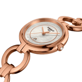 Tissot T Lady Flamingo Mother of Pearl Dial Rose Gold Steel Strap Watch for Women - T094.210.33.116.01 Buy Now By Tissot