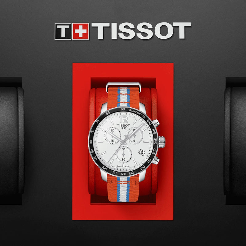 Tissot Quickster Chronograph NBA Oklahoma City Thunder Watch For Men - T095.417.17.037.14 Buy Now By Tissot