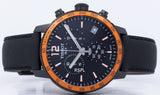 Tissot T Sport Quickster Chronograph Black Dial Black Rubber Strap Watch For Men - T095.417.36.057.01 Buy Now By Tissot
