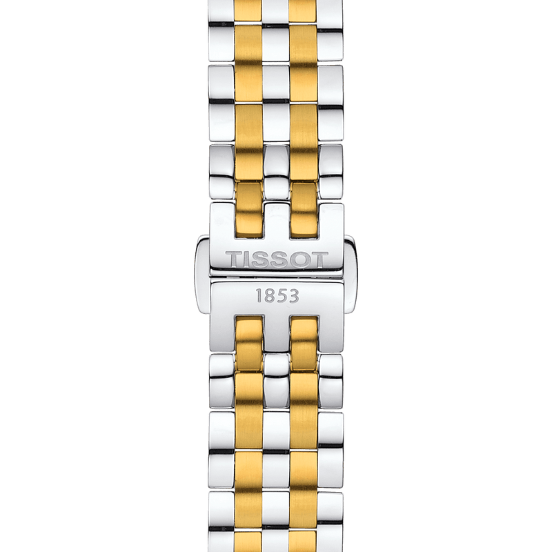 Tissot T Classic Bridgeport Lady White Mother of Pearl Dial Watch For Women - T097.010.22.118.00 Buy Now By Tissot