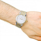 Tissot T Classic Bridgeport Silver Dial Two Tone Mesh Bracelet Watch For Men - T097.410.22.038.00 Buy Now By Tissot