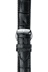Tissot T Classic Bridgeport Black Dial Black Leather Strap Watch For Men - T097.410.16.058.00 Buy Now By Tissot