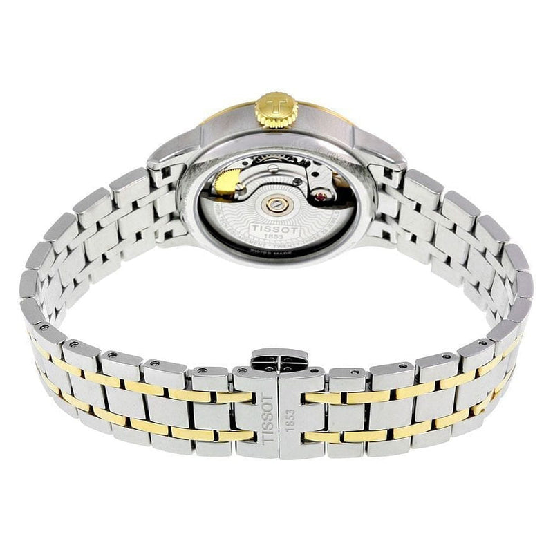 Tissot Chemin Des Tourelles Powermatic 80 Lady Silver Dial Two Tone Steel Strap Watch For Women - T099.207.22.037.00 Buy Now By Tissot